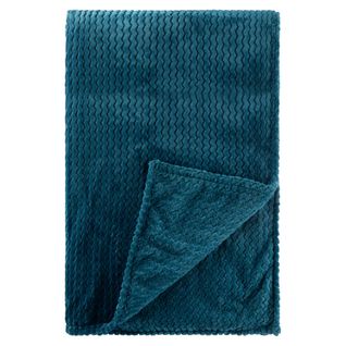  Plaid 130x170 cm ZIGGY bleu code EAN 2099901477002 