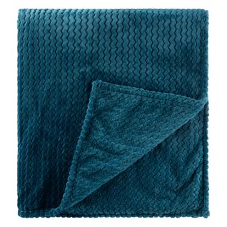  Plaid 220x240 cm ZIGGY Bleu code EAN 2099901477040 