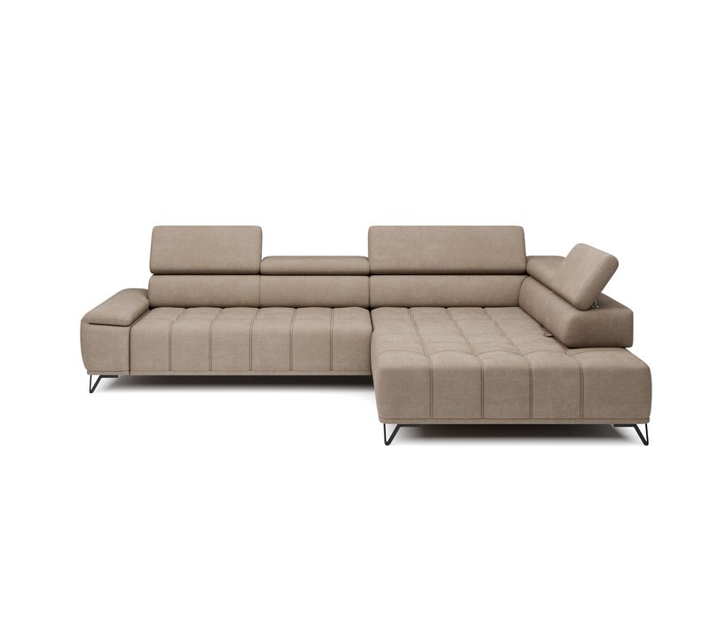  Canapé d'angle droit relax PALLADIO tissu eden beige code EAN 2099901517777 