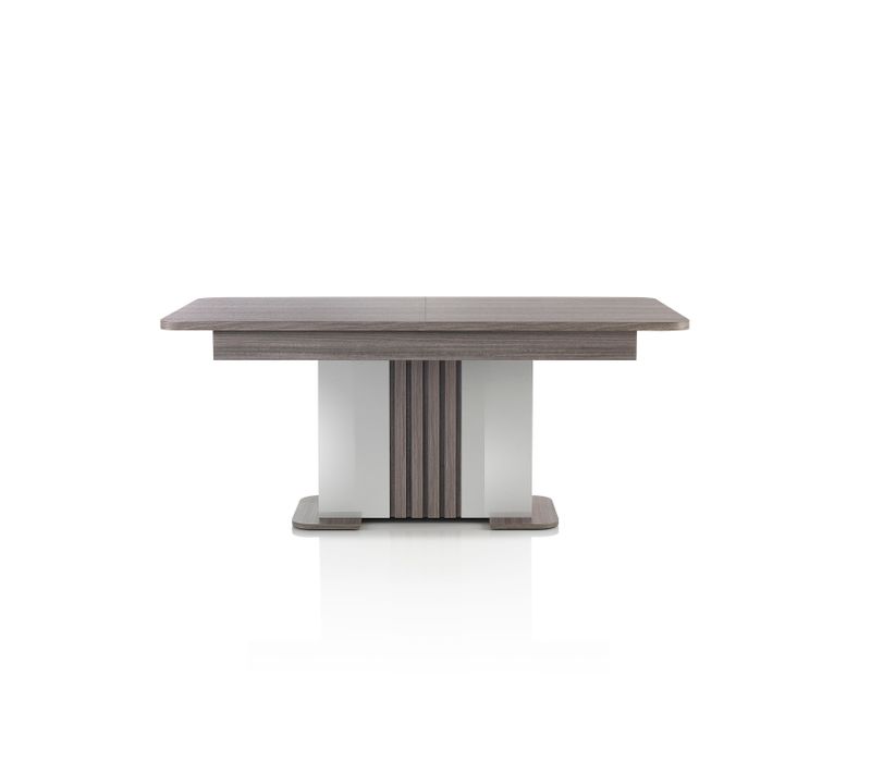  Table rectangulaire 1 allonge PESARO Imitation chêne/gris code EAN 2099901528544 