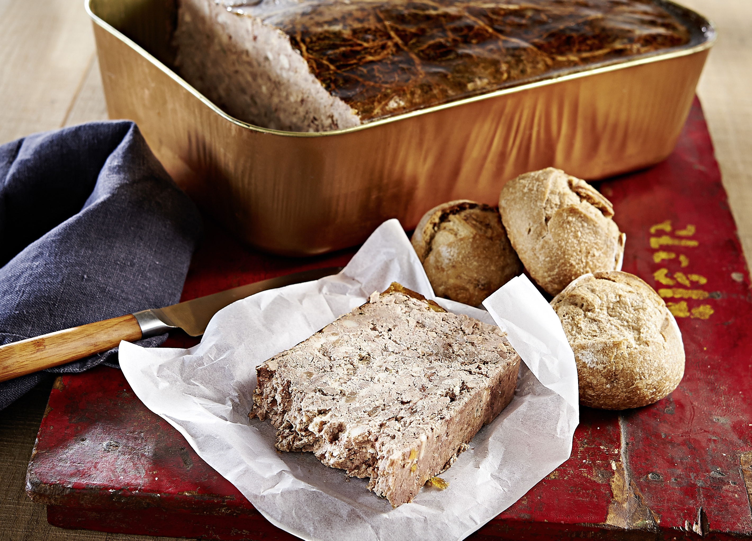 Pâté breton rôti cuit au four Onno