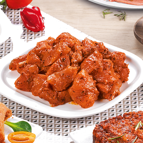 LES DÉLICES DE MENDÈS ÉMINCÉS DE VOLAILLE MARINÉS code EAN 2248603000000 