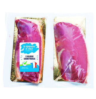 MAGRET DE CANARD X2 "LE DOMAINE D'ANET" OU "MAISON MONTFORT"* “DELMOND FOIE GRAS” code EAN 2411617 