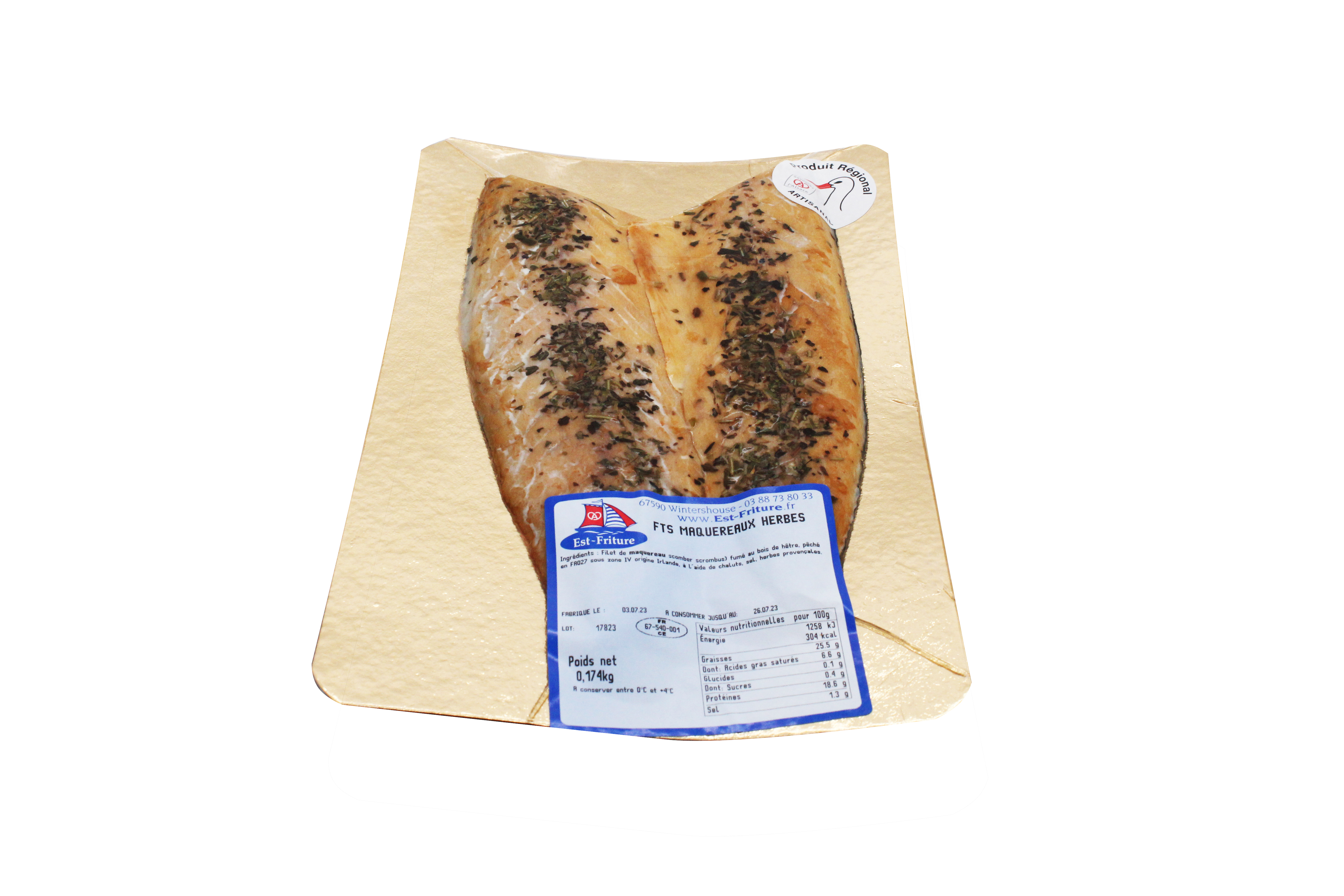 FILETS DE MAQUEREAU FUMÉ