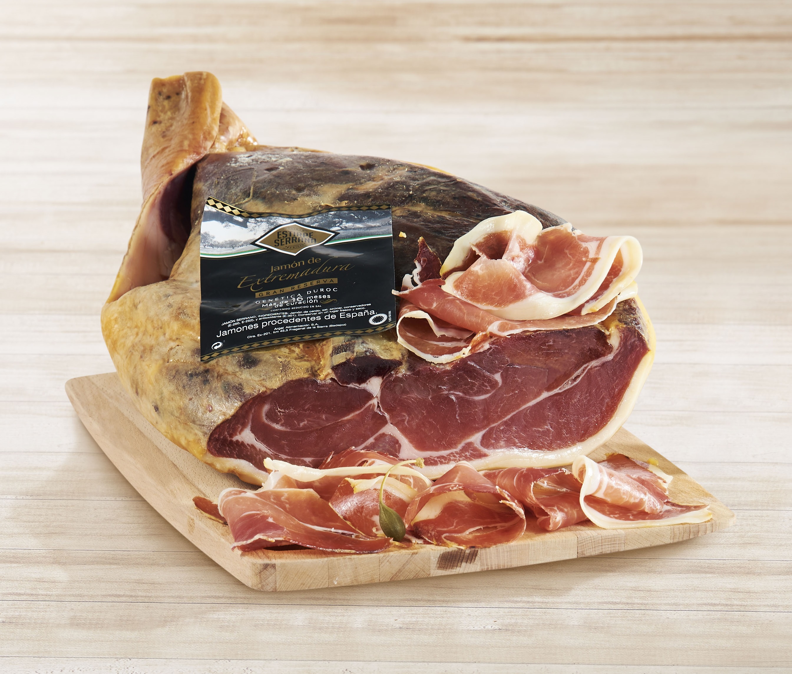  JAMBON SERRANO STG AFFINÉ 12 MOIS ARGAL code EAN 2431739000005 