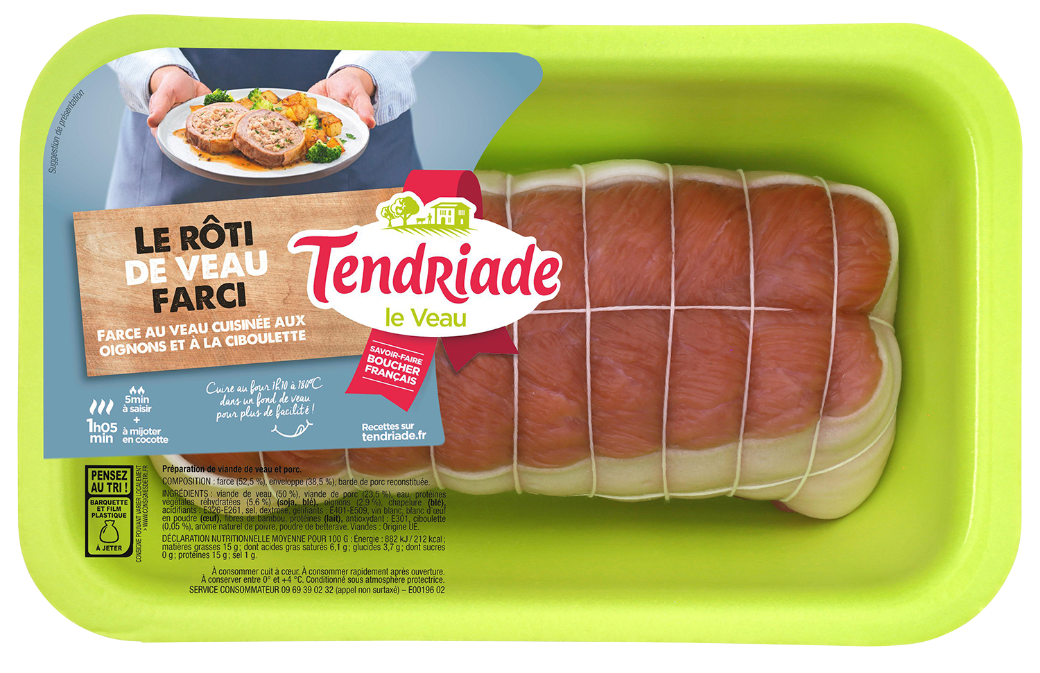 RÔTI DE VEAU FARÇI