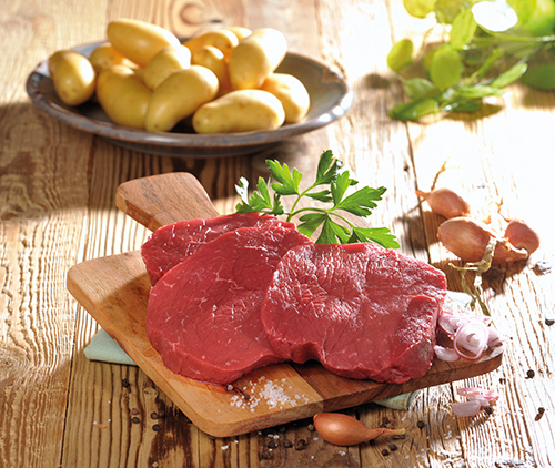  VIANDE BOVINE : 
PAVÉ de RUMSTEAK *** à griller code EAN 2563514568956 