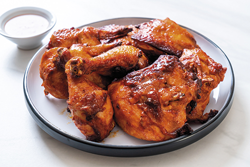 DÉCOUPE DE CUISSE de poulet PAPRIKA