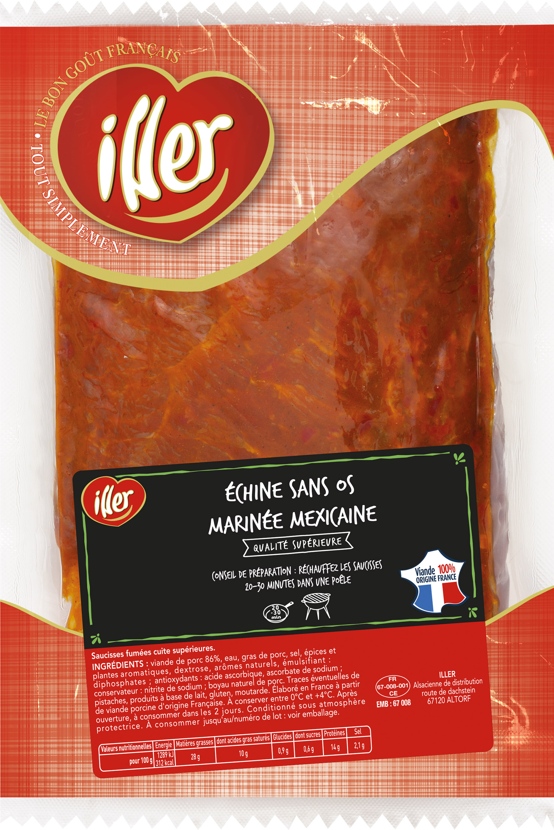 ÉCHINE SANS OS MARINÉE