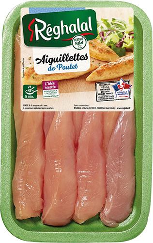 AIGUILLETTES 
DE POULET
BLANC OU JAUNE 
HALAL