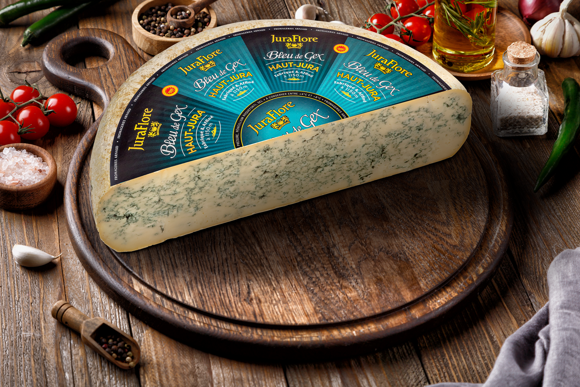 ARNAUD BLEU DE GEX JURAFLORE AOP  31% Mat. Gr. code EAN 2771392 