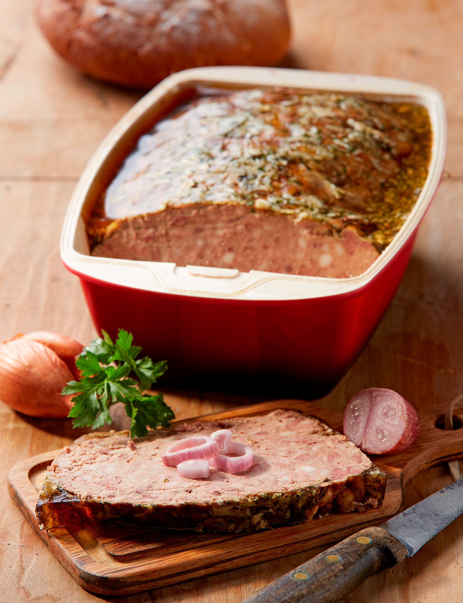 pâté de campagne à l'échalote à l'ancienne