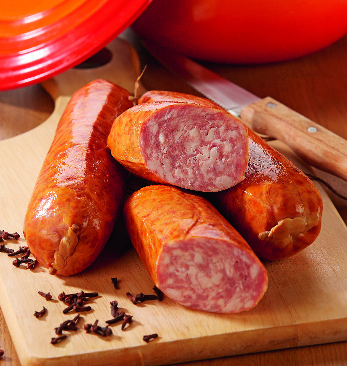  SAUCISSE DE MORTEAU IGP(12)  “NOS RÉGIONS ONT DU TALENT” code EAN 2860189 