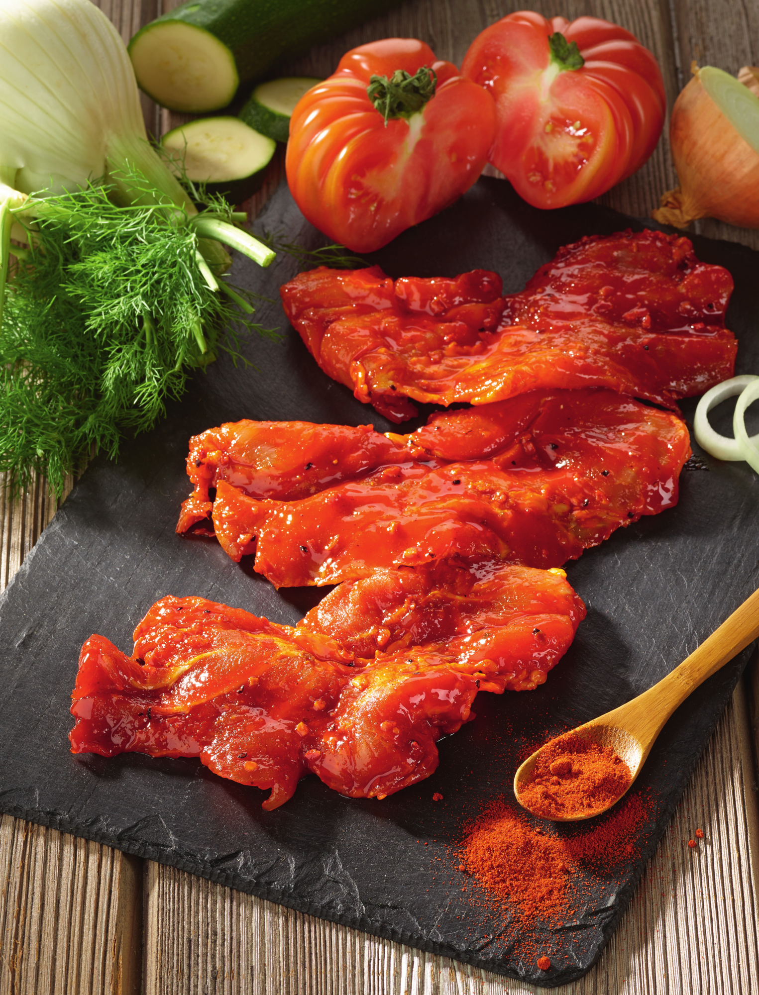 Araignée de porc au paprika