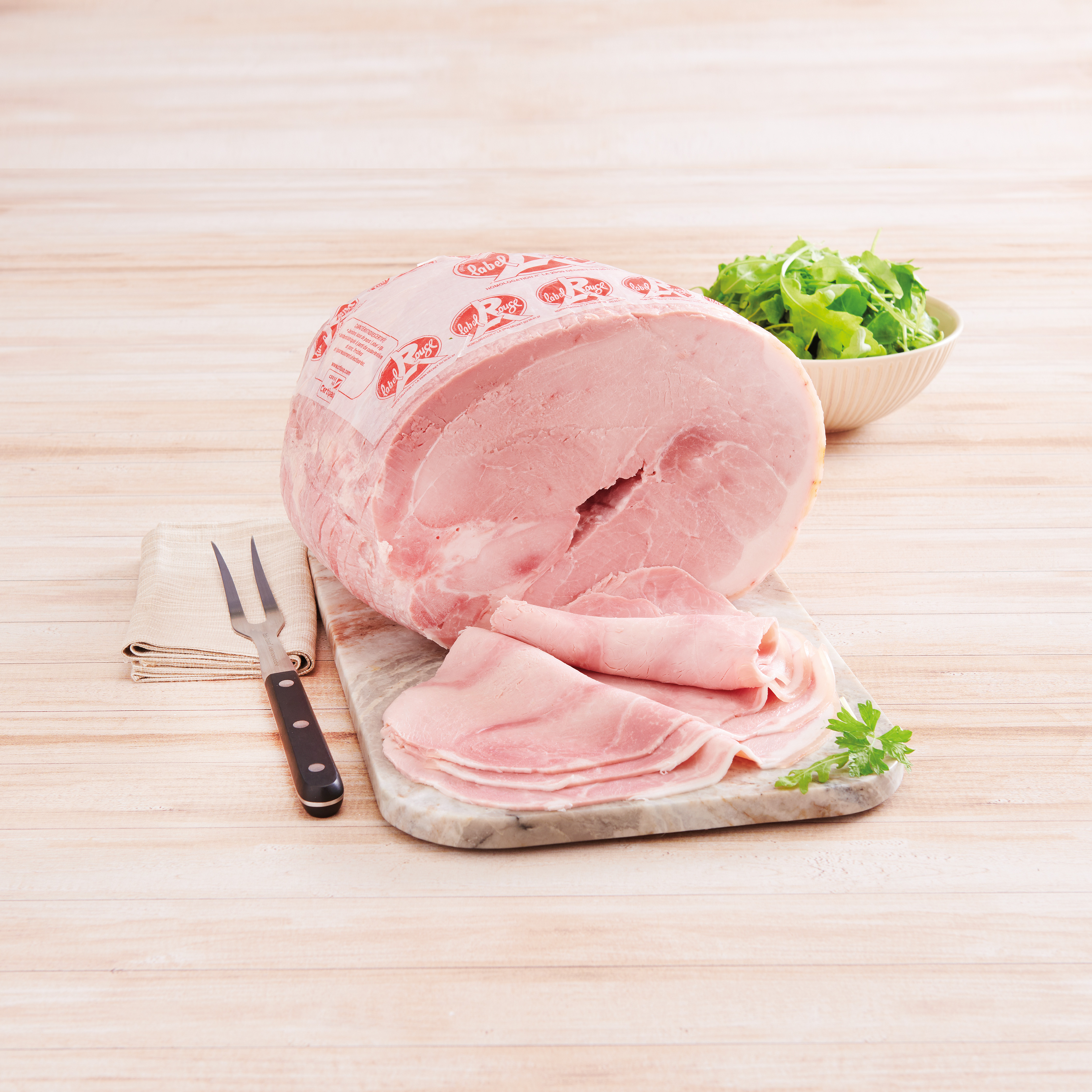  JAMBON CUIT SUPÉRIEUR LABEL ROUGE "SALAISONS DIJONNAISES" code EAN 2876945000003 