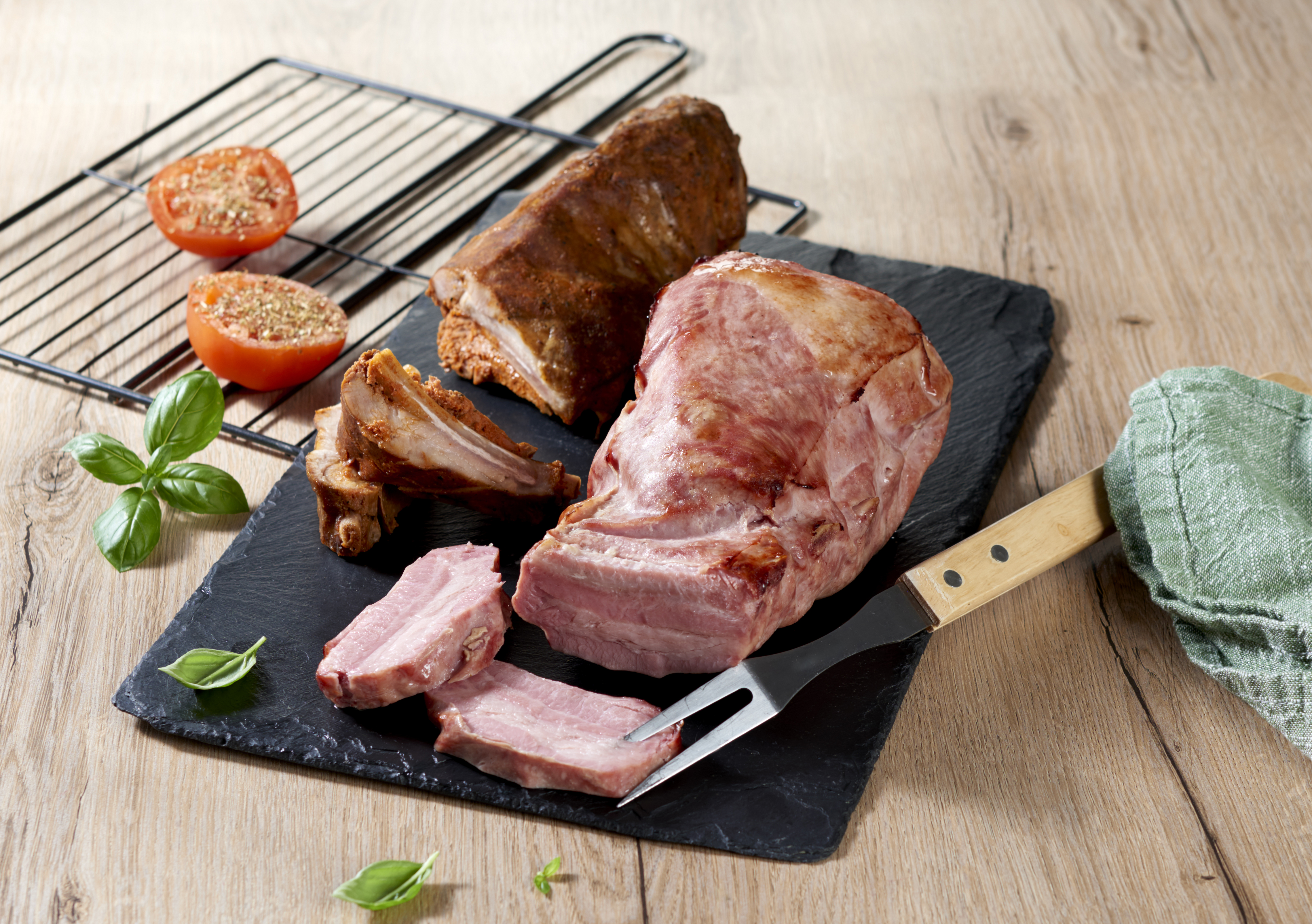  TRAVERS DE PORC NATURE OU TEX MEX RÔTI OU POITRINE RÔTIE LE ROTISSEUR DE GUERLEDAN code EAN 2885257000007 