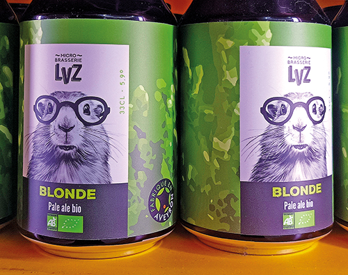 BIÈRE BLANCHE BIO OU BLONDE BIO 2885533 BRASSERIE LVZ