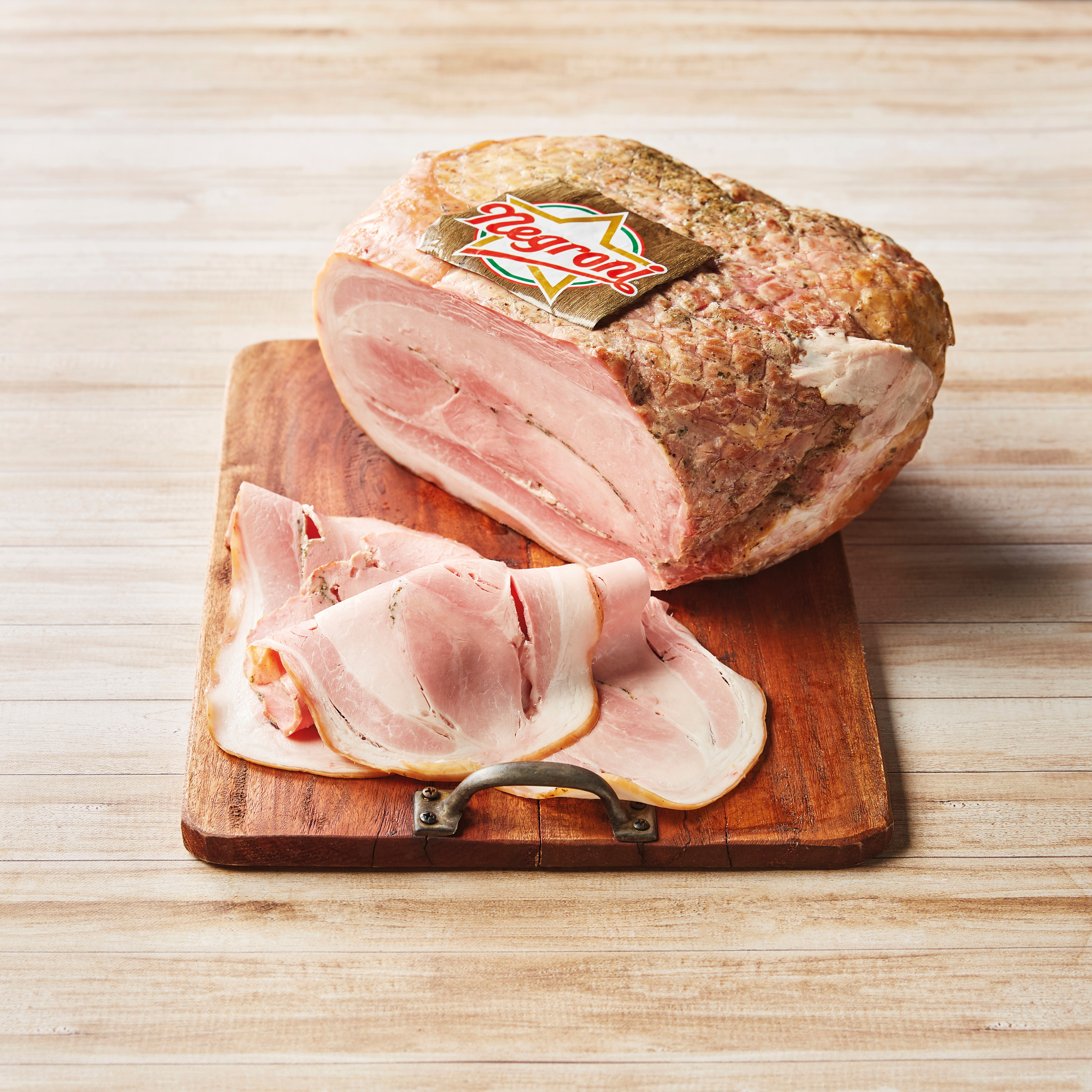  JAMBON CUIT SUPÉRIEUR ITALIEN RÔTI AUX HERBES OU NATURE PRIMASTELLA NEGRONI code EAN 2888757000003 