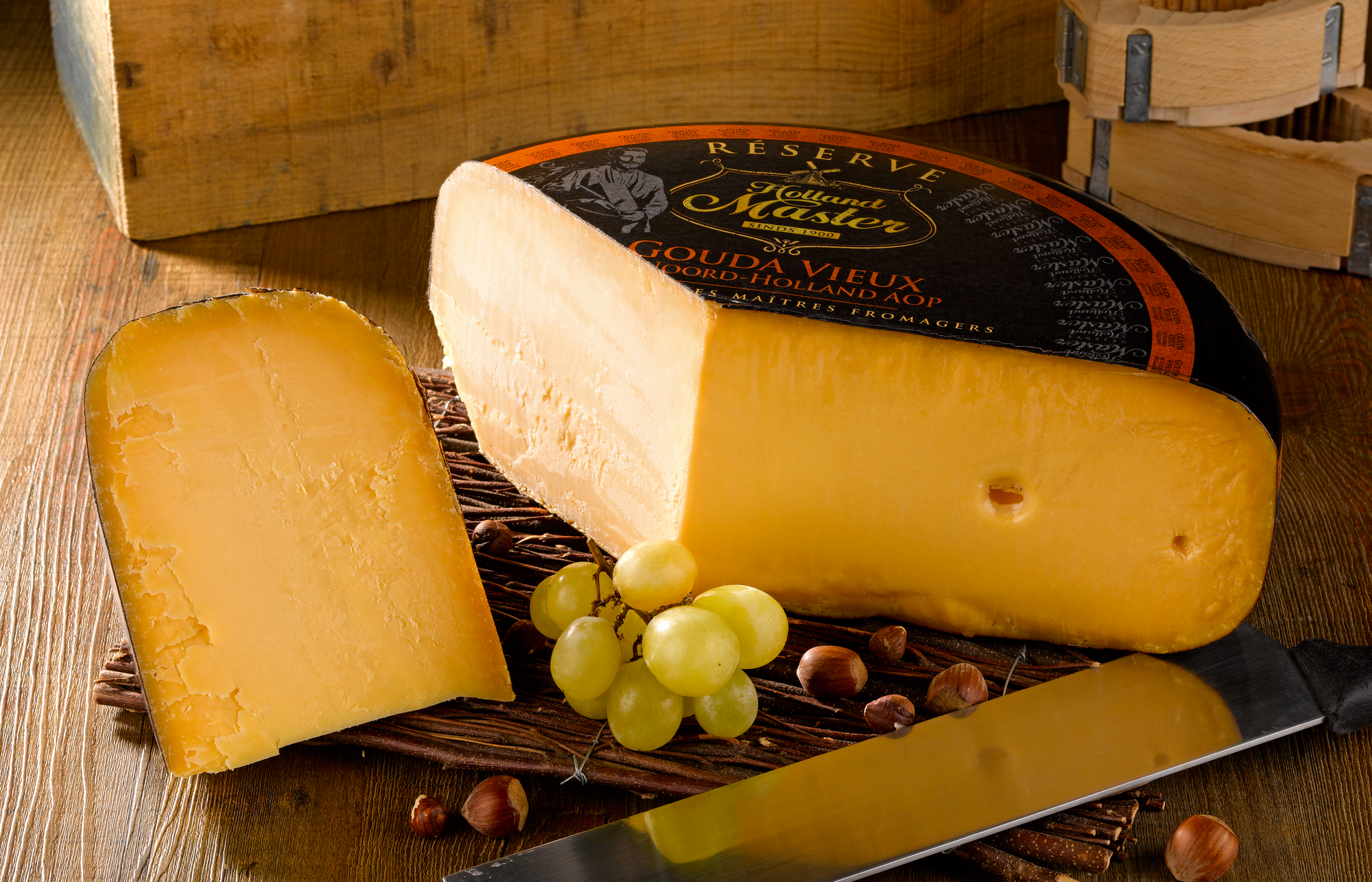 Gouda vieux AOP 35% Mat.Gr.