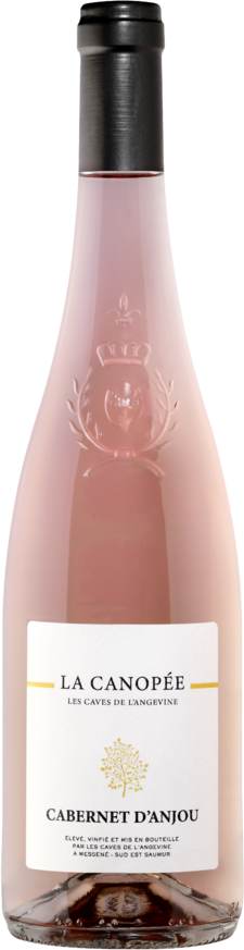  CABERNET D'ANJOU AOP ROSÉ LA CANOPÉE PAR LES CAVES DE L'ANGEVINE 2024 code EAN 3,17225E+12 