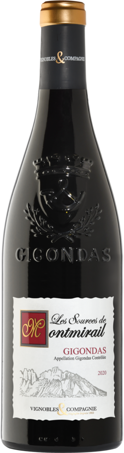  GIGONDAS AOP ROUGE LES SOURCES DE MONTMIRAIL 2022 code EAN 3,26381E+12 