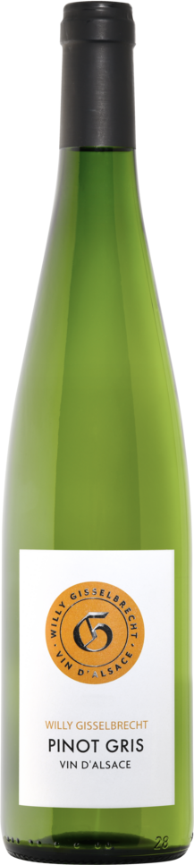  ALSACE AOP BLANC DEMI-SEC PINOT GRIS GISSELBRECHT 2024 code EAN 3,32132E+12 