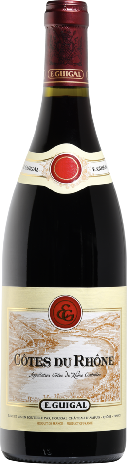  CÔTES DU RHÔNE AOP ROUGE E. GUIGAL code EAN 3,53665E+12 