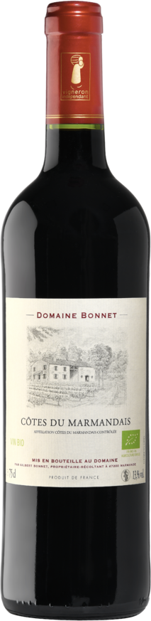  CÔTES DU MARMANDAIS AOP ROUGE DOMAINE BONNET 2024 code EAN 3,70035E+12 