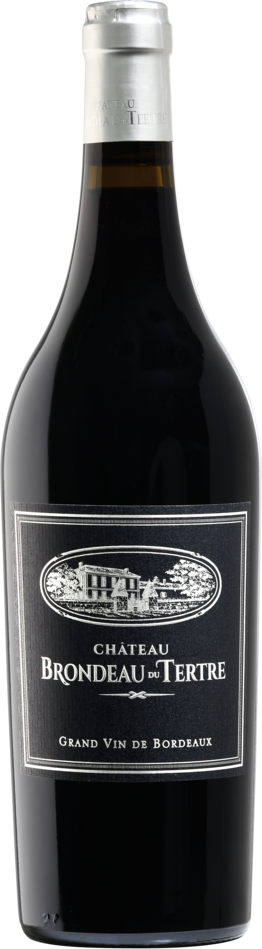  BORDEAUX SUPÉRIEUR AOP ROUGE CHÂTEAU BRONDEAU DU TERTRE 2022 code EAN 3,76001E+12 