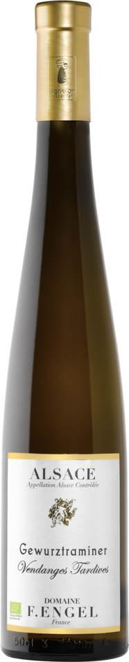  ALSACE AOP BLANC MOELLEUX GEWURZTRAMINER VENDANGES TARDIVES DOMAINE ENGEL 2023 code EAN 3,76027E+12 