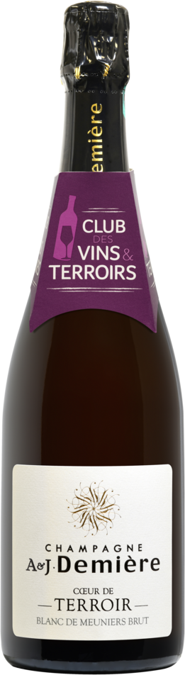  CHAMPAGNE AOP BRUT A&J DEMIÈRE BLANC DE MEUNIERS CŒUR DE TERROIR code EAN 3,77002E+12 