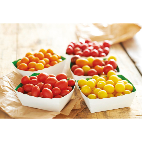 TOMATE CERISE RONDE ROUGE/JAUNE OU CERISE ALLONGÉE OU MÉLANGE DE TOMATES CERISE 3000000040812 TOMATE CERISE RONDE ROUGE/JAUNE OU CERISE ALLONGÉE OU MÉLANGE DE TOMATES CERISE 3000000040812
