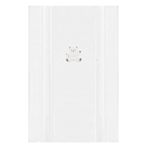 Dessus de lit sacha blanc 70 x 140 cm