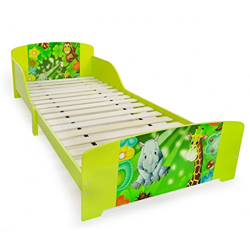 Lit pour enfant avec sommier sans matelas motif...