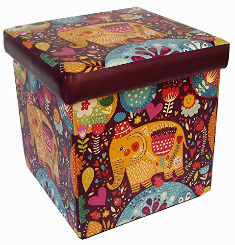 PLIAGE des OTTOMANS en FAUX cuir 32 x 32 x 32 CM 3000005152572 Biscottini PLIAGE des OTTOMANS en FAUX cuir 32 x 32 x 32 CM 3000005152572 Biscottini