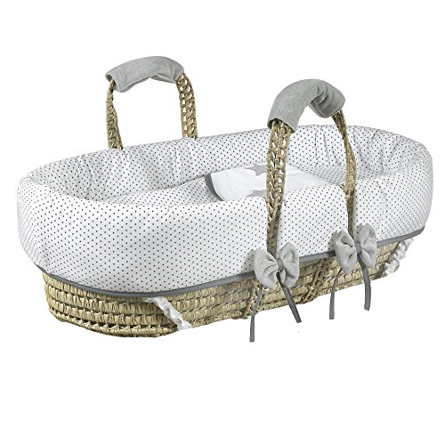 Couffin palme rêveur gris