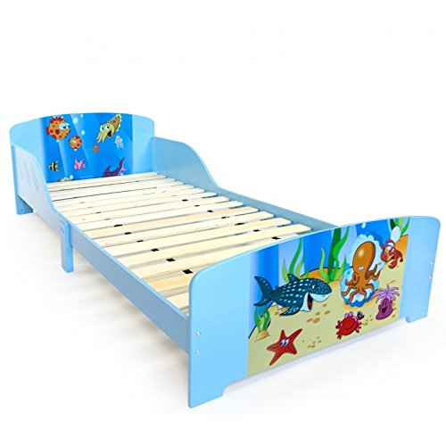 Lit pour enfant avec sommier sans matelas motif...