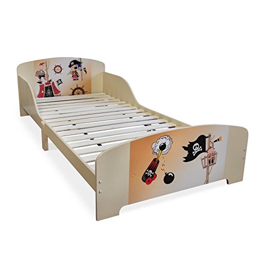 Lit pour enfant avec sommier sans matelas motif...