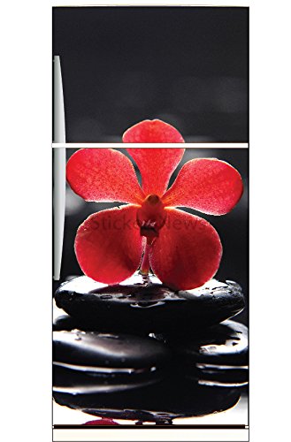 Stickers autocollants cuisine Frigo Déco Fleurs...