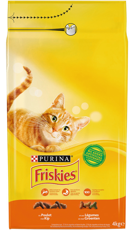 CROQUETTES CHAT  POULET LÉGUMES FRISKIES