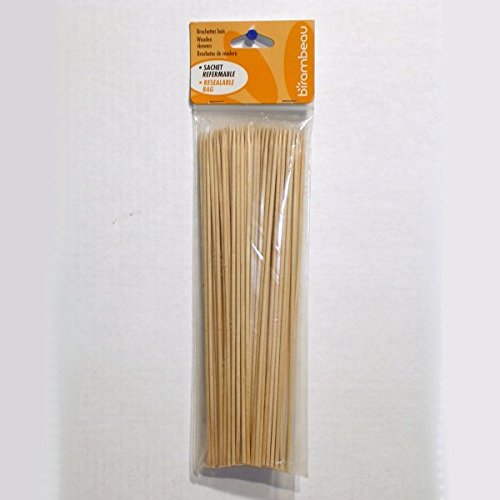 5600 brochette bois 25 cm
