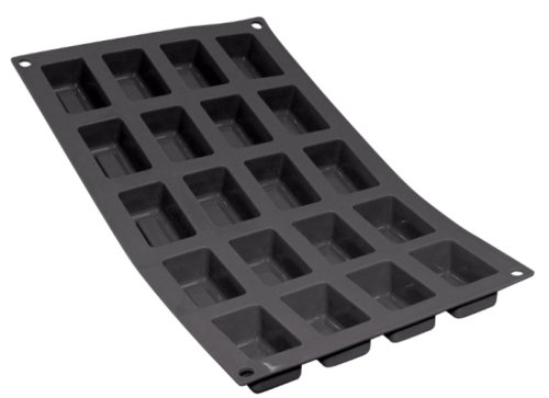 1963.03 'moul'flex' mini savarins rectangles - ...