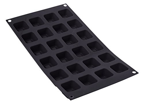 1963.04 'moul'flex' mini savarins carrés - 24 e...