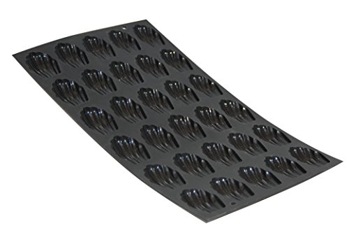 1994.01 'moul'flex' mini madeleines - 30 empreintes 4 x 3 cm 3011241994017 De Buyer