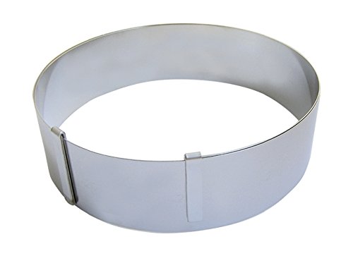 de Buyer 3040.02 Cercle Extensible pour Pâtisse...