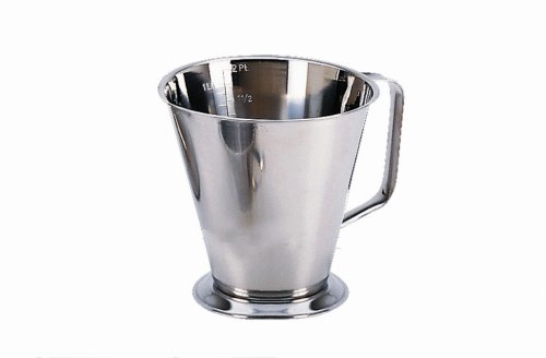 De Buyer 3565.10n mesure graduée inox avec pied - bec verseur - 1l code EAN 3011243565109 