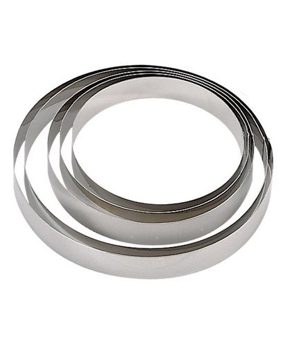 de Buyer 3989.18 Cercle Inox Hauteur 4,5 cm Dia...