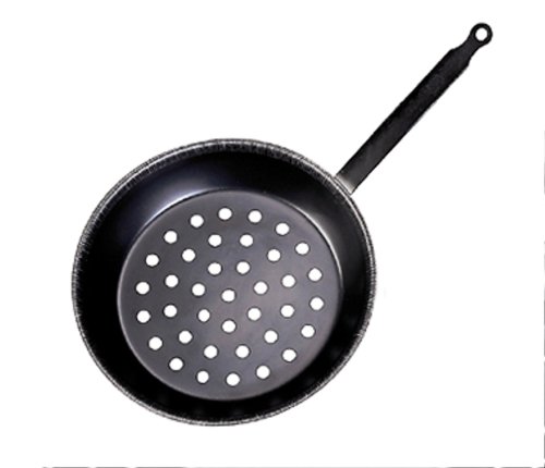 5290.28 'la lyonnaise' poêle à marrons - queue ...