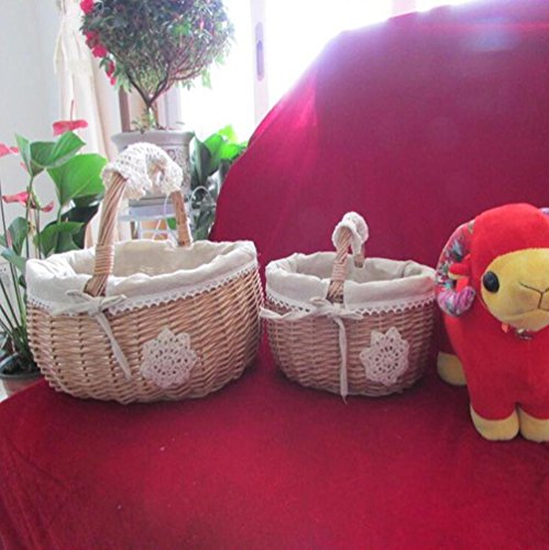 AIURLIFE Panier de rangement tissé pour un panier panier de pique-nique , s code EAN 3012396672997 