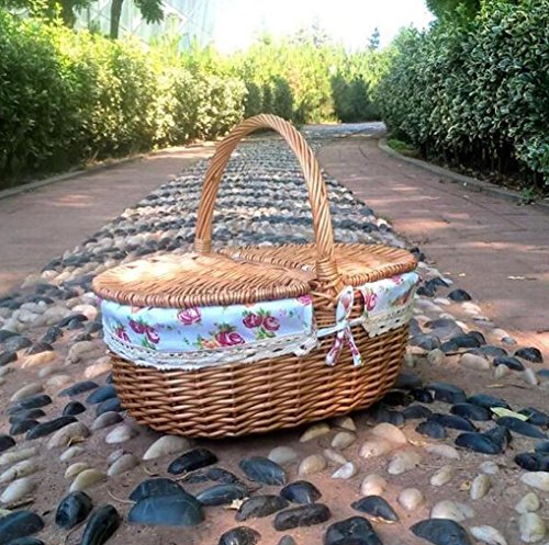 Panier panier tissé à la main du panier à oeufs
